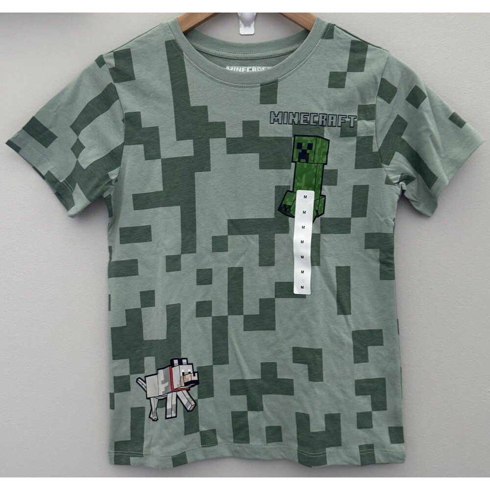 NWT's Boys Medium Minecraft Tshirt